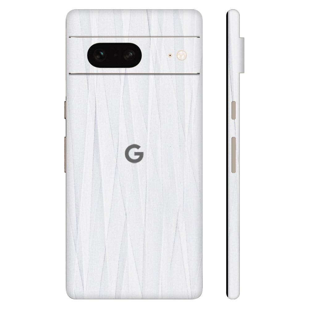 Pixel7 White Abstract Full Surface Cover