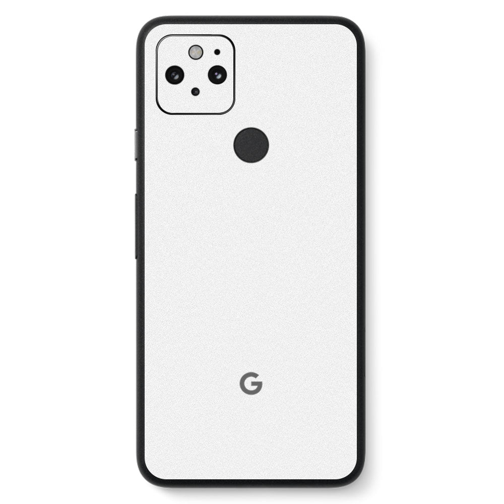 Pixel5 White Back Cover